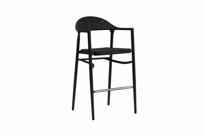 Ballina Bar Chair w Arm (Stackable)