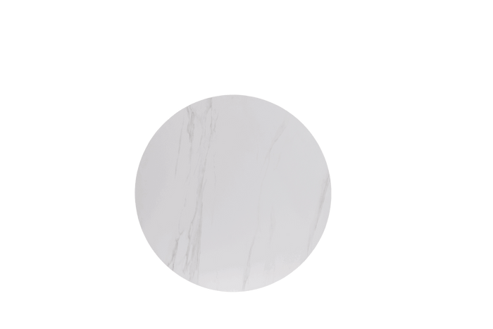 Sintered Stone Top 32″Rd Table Top Glacier White