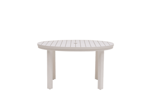 Sunbury 54″ Round Dining Table w/UH White
