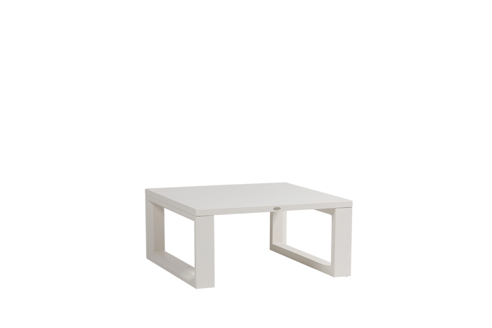 Element 5.0 40″ Square Coffee Table w/ Aluminum