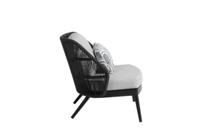 Las Colinas Club Chair (Charcoal)