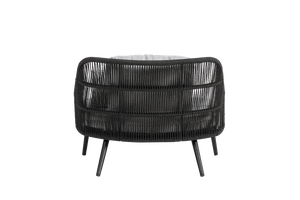 Las Colinas Club Chair (Charcoal)