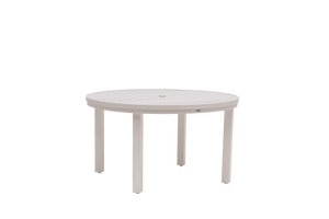Sunbury 54″ Round Dining Table w/UH White