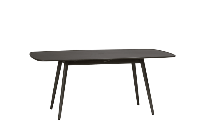 Alinea 71″ X 39″ Rect Dining Table W/UH Ash Grey