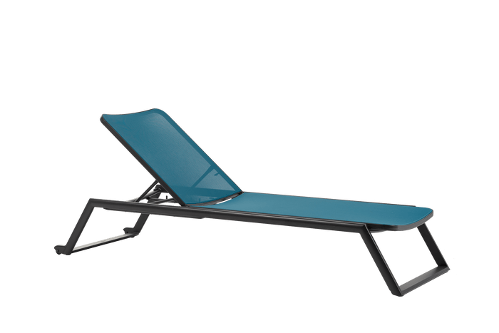 Bahamas Adjustable Lounger Peacock