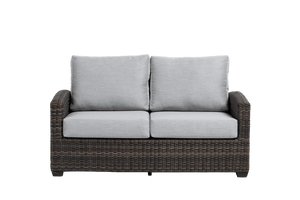 Coral Gables Love Seat (Rusty Umber)
