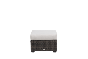 Coral Gables Ottoman (Rusty Umber)