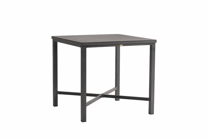 Canbria 39″ Sq Counter Table W/UH Opal Grey