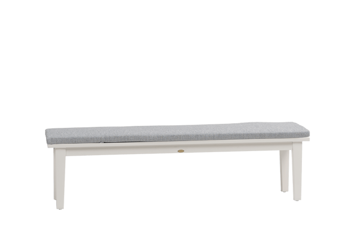 Limo Bench (long) Talk White