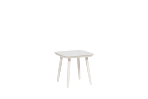 Noma Sintered Stone End Table (White)