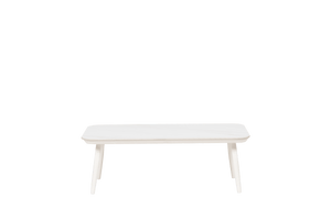 Noma Sintered Stone Coffee Table (White)
