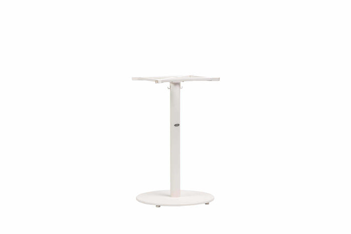 Pismo Counter Table Base Round, 102 LBS + Large Spider White