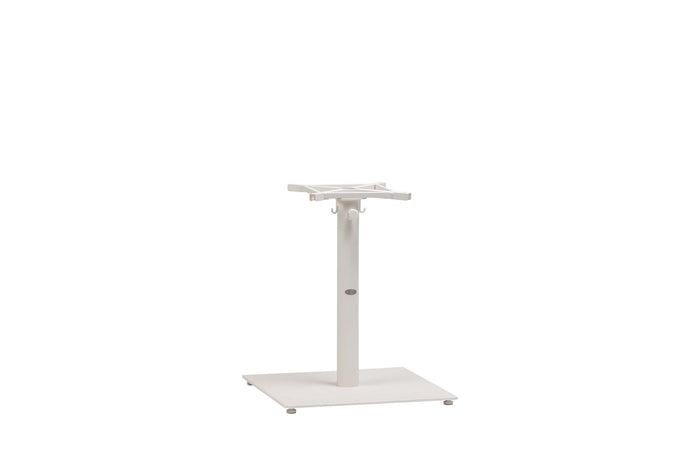 Pismo Dining Table Base Square, 76 LBS Base + Small Spider White