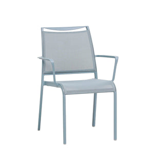 Como Dining Arm Chair (Blue)