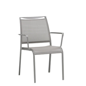 Como Dining Arm Chair (Gray)