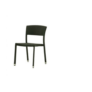 Davos Stacking Side Chair - Resin & Aluminum