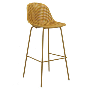 Cortez Bar Chair Yellow