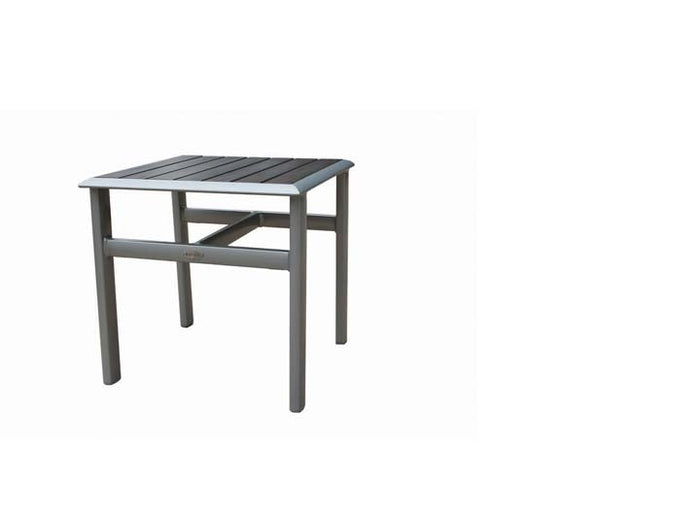 Lucca Side Table w/ Durawood Top & Aluminum