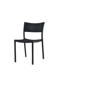 Norbu Stacking Side Chair - Resin & Stainless Steel