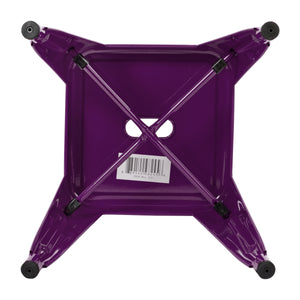 Phoenix Backless Side Chair Purple