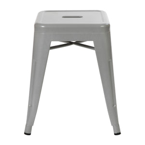 Phoenix Backless Side Chair Silver