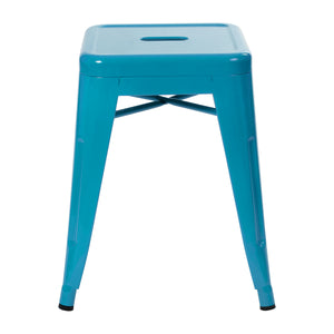Phoenix Backless Side Chair Teal