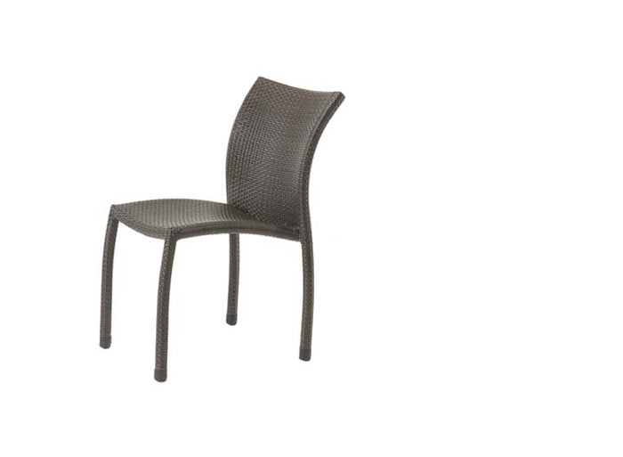 Riviera Stacking Side Chair - Resin & Aluminum