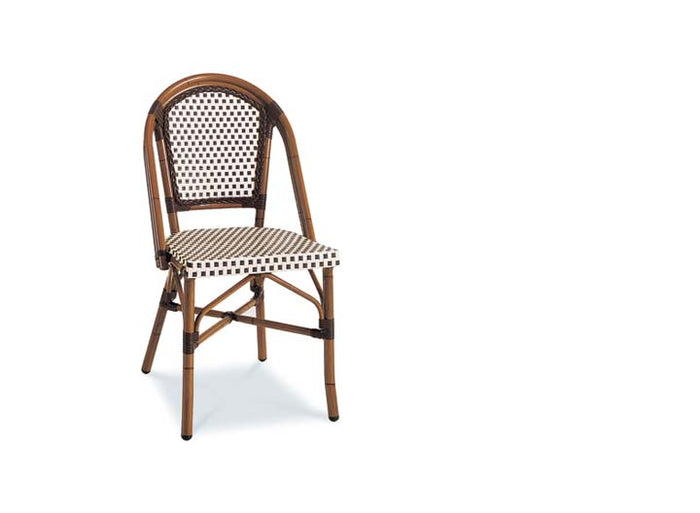 Victoria Stacking Side Chair - Nylon & Aluminum