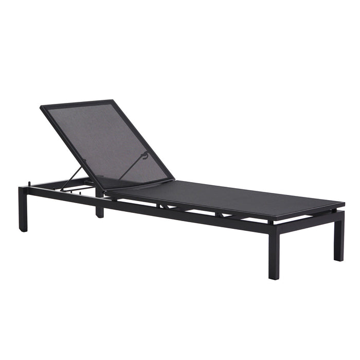 Toscana Lounger (Batyline Black)