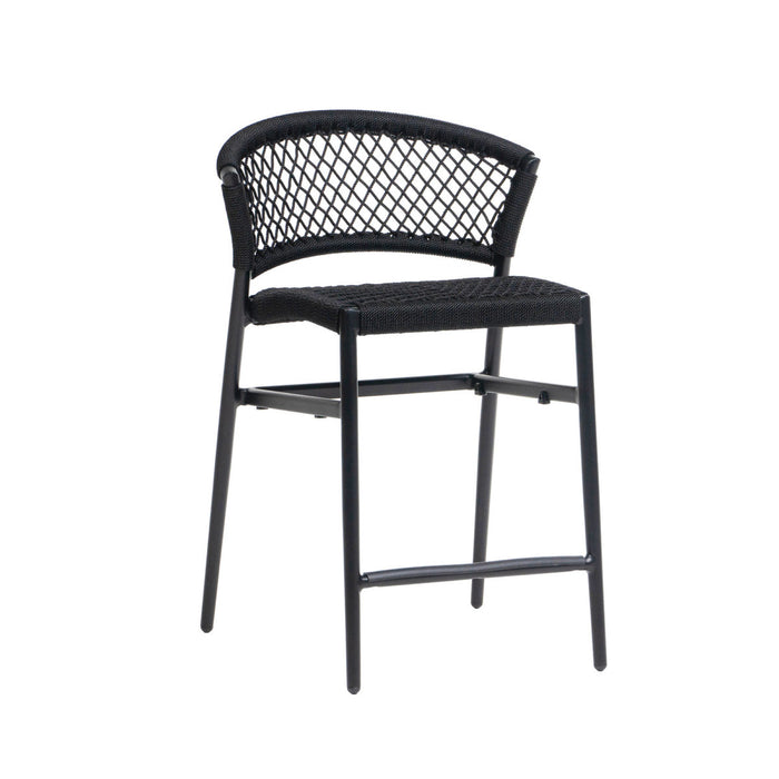 Ria Counter Chair (Durarope Black)