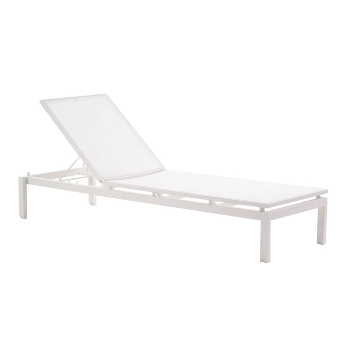 Toscana Lounger (Batyline White)